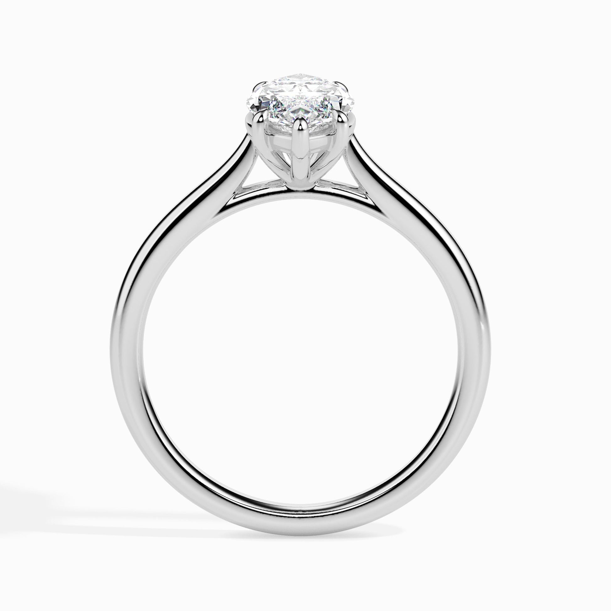 1ct Marquise F- VS Diamond Solitaire Engagement Ring