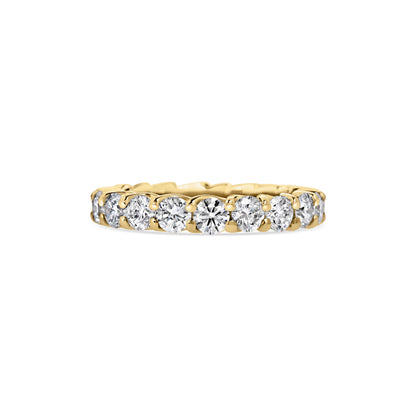 2.85 CT Round Full Eternity Stackable Wedding Band