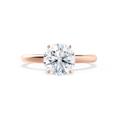 1.20 CT Round Solitaire CVD E/VVS2 Diamond Engagement Ring