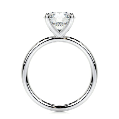 2.0 CT Round Solitaire CVD E/VS2 Diamond Engagement Ring